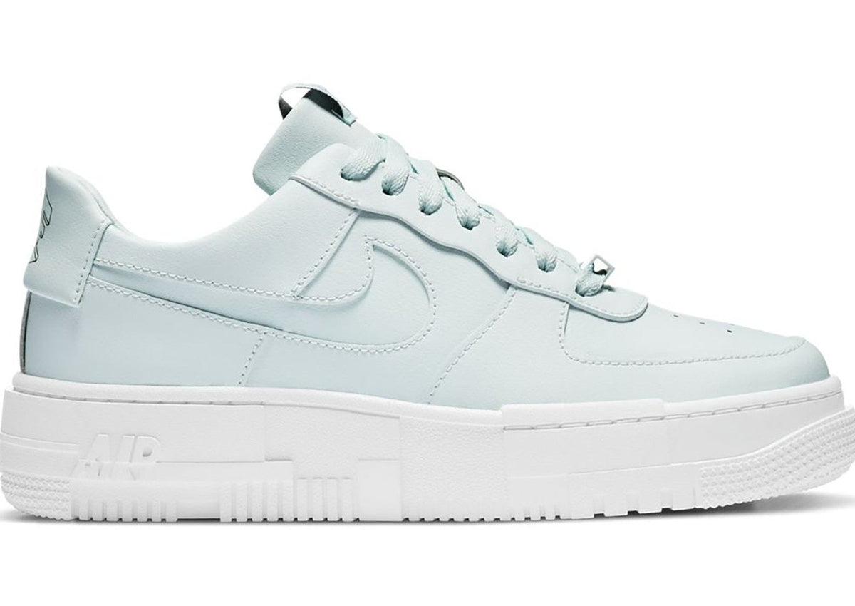 Aqua blue air force ones best sale