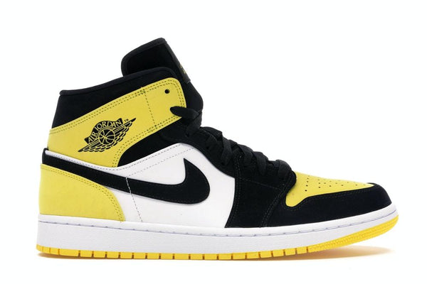 Air jordan 1 mid new love jaune 2025